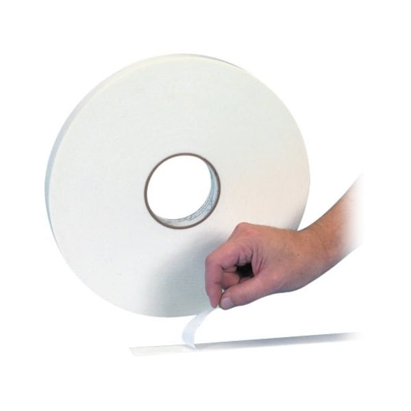 Cinta adhesiva de espuma de doble cara Tape Logic® Tape Logic, 1/16", 1" x 36 yardas, blanco, 12/caja - T955116.