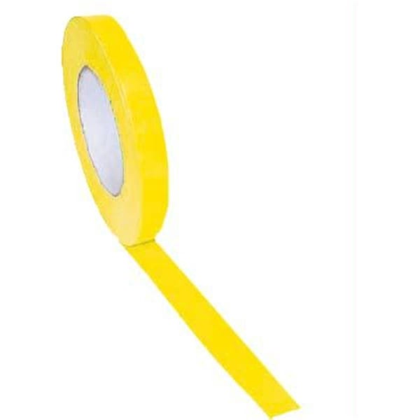 Cinta de vinilo de 5 pulgadas x 36 yardas color amarillo - GO431741