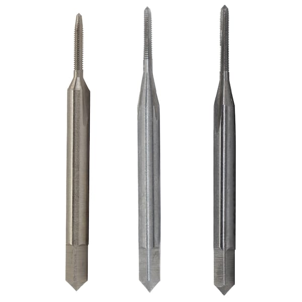 Drill America m1.8 x .35 HSS 2 Flute Tap Set - DWTS1.8X.35