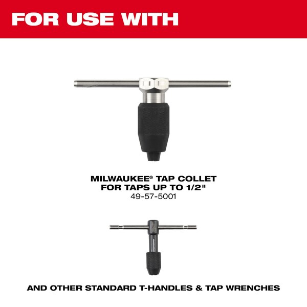 Milwaukee Tool M10-1.25 mm Straight Flute Plug Tap - 49-57-5153