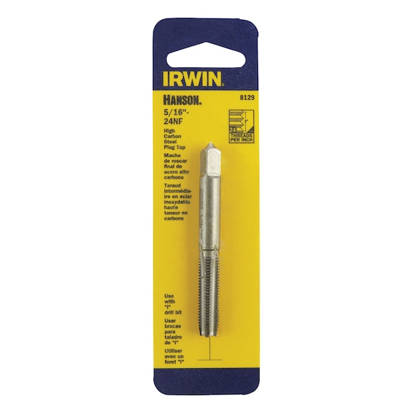 Irwin Irwin Hanson High Carbon Steel SAE Fraction Tap 5/16 in. 1 pc - 8129