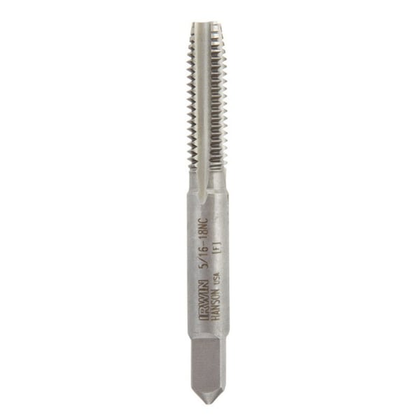 Irwin Irwin Hanson High Carbon Steel SAE Plug Tap Fraction Tap 5/16 in. 1 pc - 8127