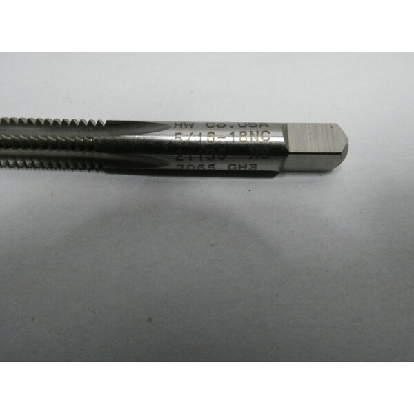Hanson Whitney SET OF 3 5/16-18 4FL GH-3 PIPE BOLT TAP - 21135