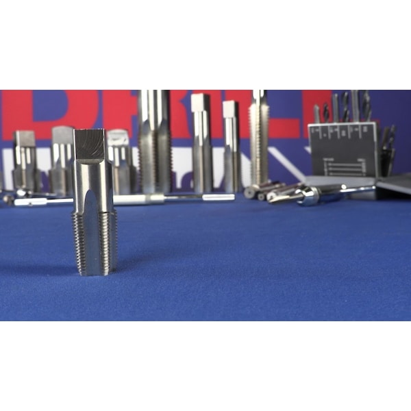 Drill America Pipe Tap, 2-1/2"-8, 7 Flutes, NPT - DWT64014