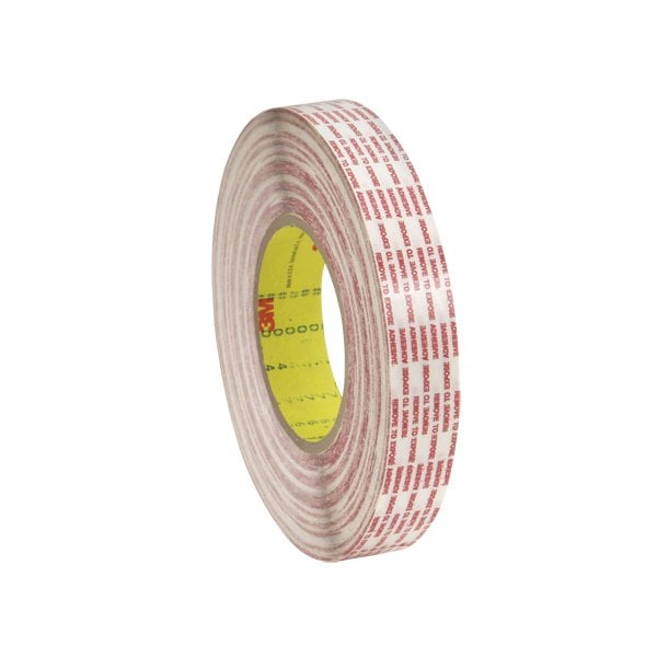 3M 1/2'' x 360 yardas. 3M 476XL Cinta de Doble Cara con Liner Extendido, 12 piezas - BUY00023384