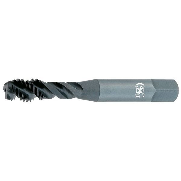 Osg Spiral Flute Tap, #10-32, Bottoming, UNF, 3 Flutes, TiCN - 0136908