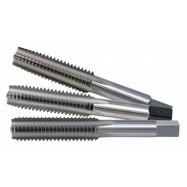 Cle-Line Straight Flute Hand Tap Bottoming, Plug, Taper, 4 Flutes - C62072