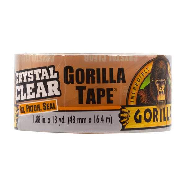 Cinta de reparación Gorilla Glue, Transparente, 2 pulgadas x 18 yardas, 7 mil - 6060002