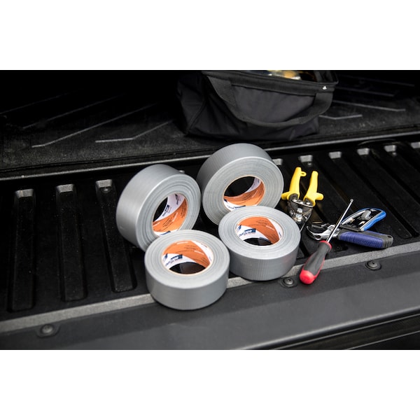 Cinta adhesiva para ductos Shurtape, 9 mil, plateada, paquete de 24 - PC 009 SIL-48mm x 55m-24 rollos/caja.