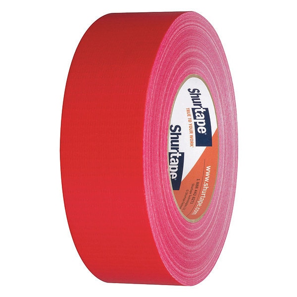 Cinta adhesiva de ducto Shurtape, 48mm x 55m, 9 mil, Rojo - PC 600