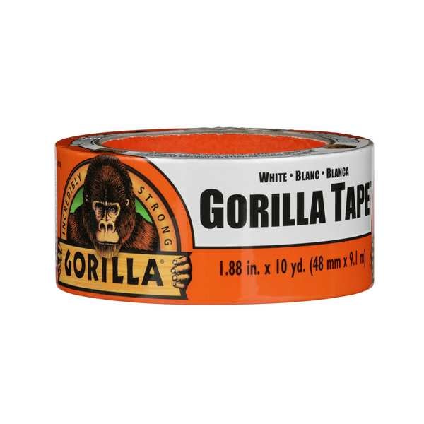 Cinta adhesiva Gorilla Glue, blanca, 1 7/8iinx10yd, 16.75 mil - 6010002