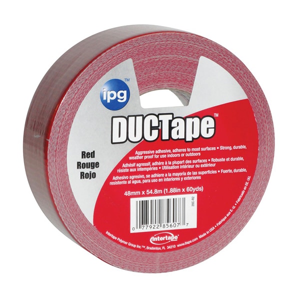 Cinta de ducto de uso general en cinta roja, 1.88" x 60 yardas - 20CRD2