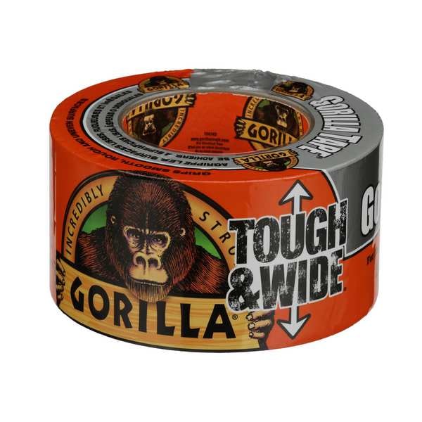 Cinta adhesiva Gorilla Glue, Gris, 2 7/8 pulgadas x 25 yd, 16.75 mil - 105680