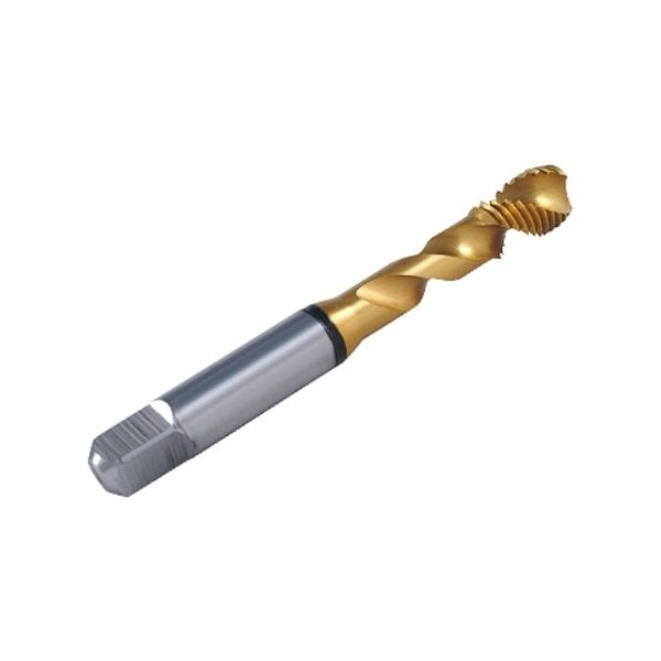 Hhip M6-1.0 D5 TiN 35 Degree Metric Spiral Flute Bottom Tap - 1011-7756