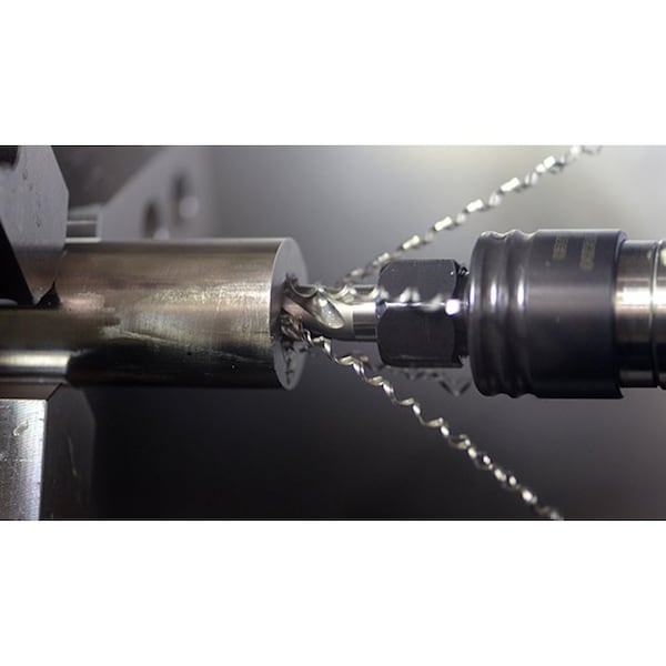 Osg Spiral Flute Tap, M6-1.00, Modified Bottoming, Metric Coarse, 3 Flutes, TiCN - 1650000808