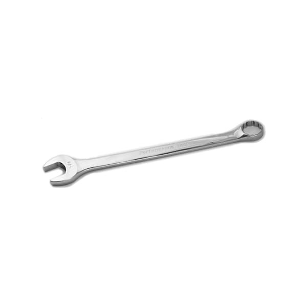 Herramienta de rendimiento Llave combinada cromada, 1-1/16 ", con extremo de caja de 12 puntos, completamente pulida, 14-1/4" de largo - W30234