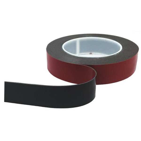 Cinta de espuma Silvertape, Negra, 5-1/2 yd. Largo, 1 pulg. Ancho - 10064115.5