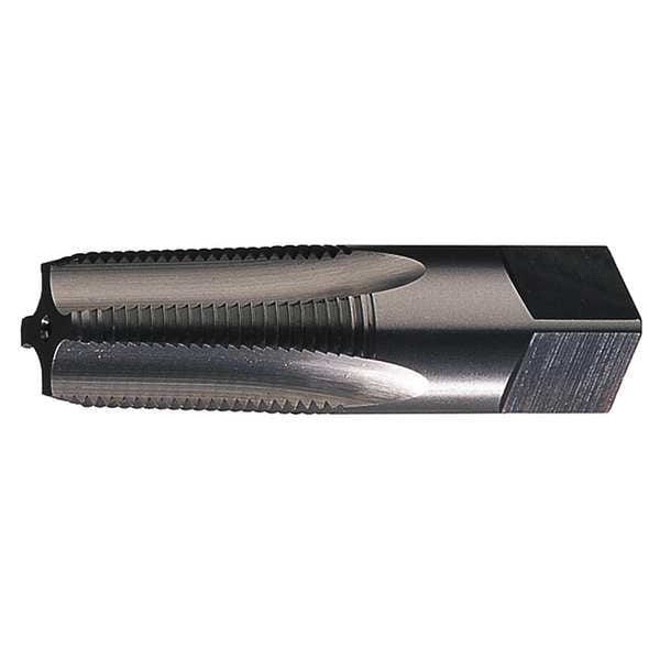 Greenfield Threading Pipe Tap, 1-1/4"-11-1/2, Semi-Bottoming, 5 Flutes, NPT - 385547