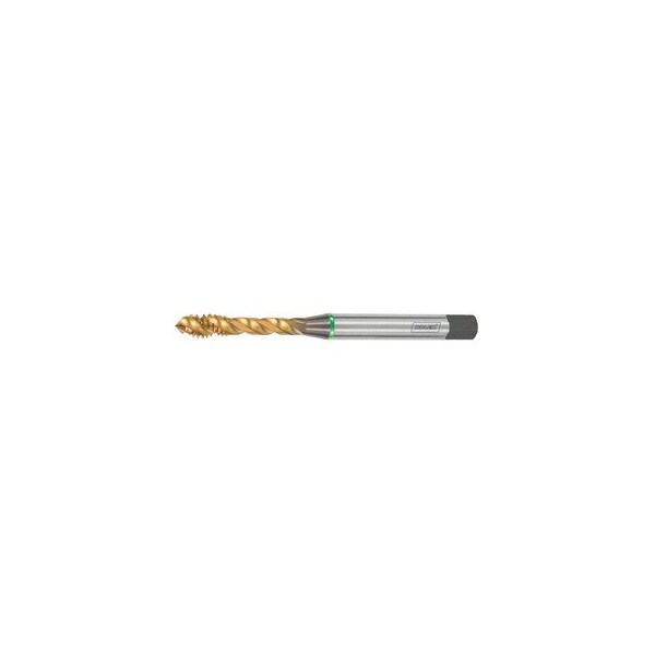 Holex HSS-E Blind Hole Machine Tap, 2-56 Tap Thread Size, TiN Coated - 137910 2-56