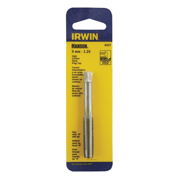 Irwin Irwin Hanson High Carbon Steel Metric Plug Tap 9 - 1.25 mm 1 pc - 8337