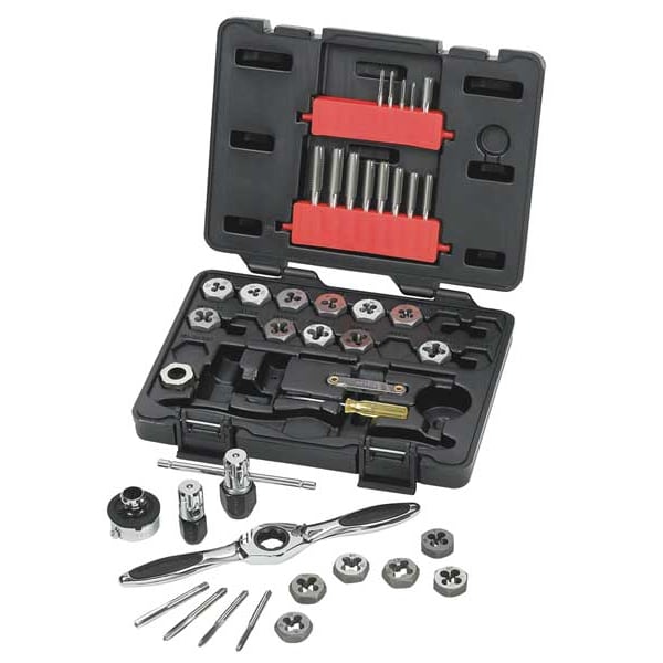 Gearwrench 42 Piece Metric Ratcheting Tap and Die Set - 3886