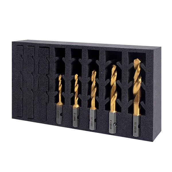 Versadrive HMT Combi Drill-Tap Set, M5, M6, M8, M10, M12 - 301125-SET1