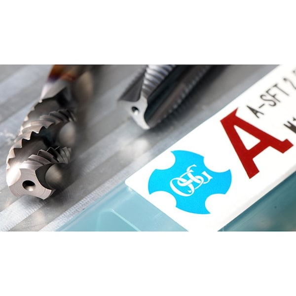 Osg Spiral Flute Tap, M24x3.00, Modified Bottom, Semi-Bottom, 4 Flutes - 1650002908