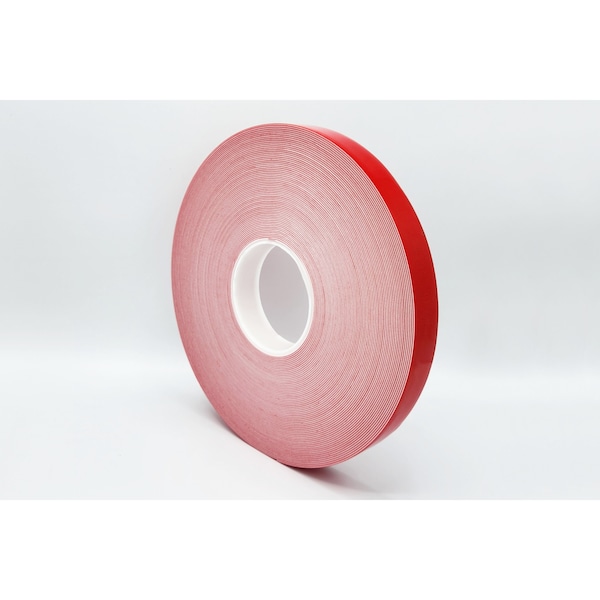 Cinta de espuma de doble cara, color blanco, 0.5 pulgadas x 36 yardas, 1/32 pulgada de grosor de la cinta, acrílica, sólo para uso en interiores, de 60 a 100 grados Fahrenheit - 40512K