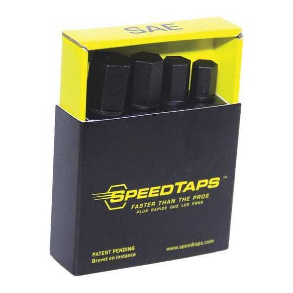 Speedtaps Hand Tap Set, #6 to #12 L, 4 Pcs, PK5 - SPDTPSSAE4X5