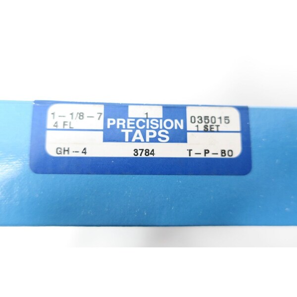 Hanson Whitney GH-4 4FL 1-1/8-7 OTHER TAP, 3PK - 035015