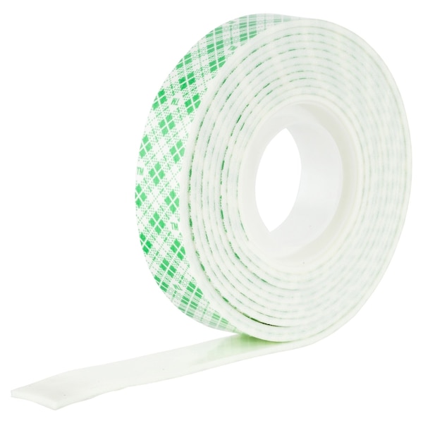 Cinta de montaje de doble cara Scotch 3M de 1 in. de ancho X 55 in. de largo color blanco - 214H