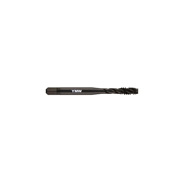 Ymw Taps Spiral Flute Tap, #4-40, 4 Flutes - 384001