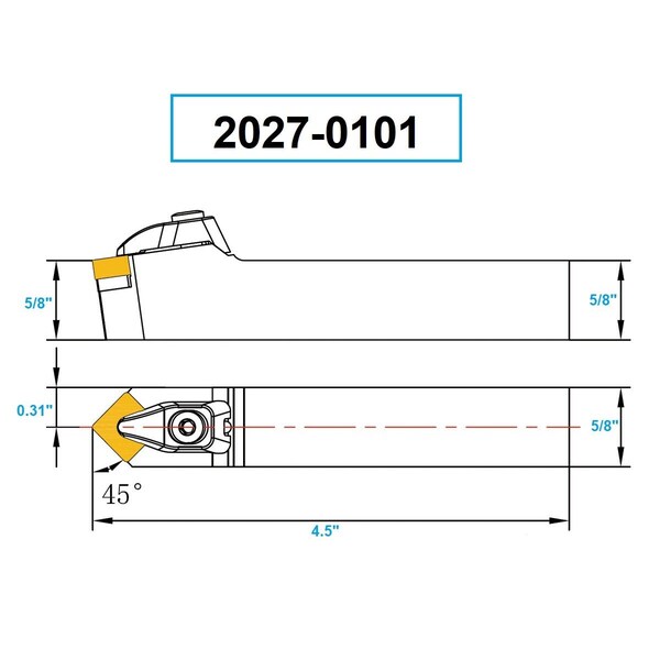 Hhip 22 Piece 1/4-1/2" High Speed Steel Tap & Die Set In Wood Case - 1011-0007