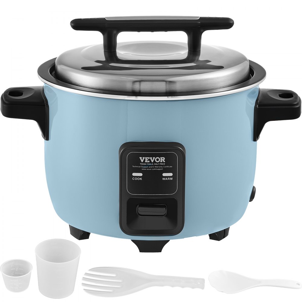 VEVOR Commercial Rice Cooker 40-Cup Non-Stick Pot 8L 24H Keep Warm Restaurant - SYDFBFGS8LFGQJXTIV1