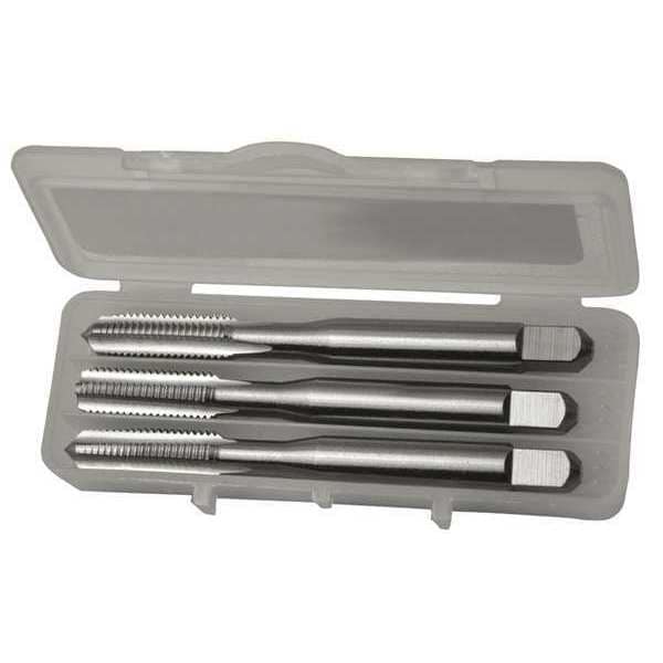 Greenfield Threading Straight Flute Hand Tap, Bottoming, Plug, Taper 4 Flutes - 318779