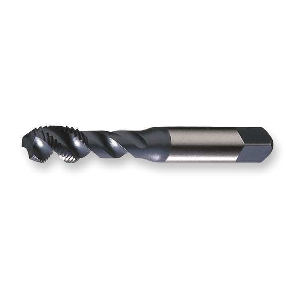Widia Spiral Flute Tap, M6X1, Modified Bottoming, Metric Coarse, 3 Flutes - 5357067