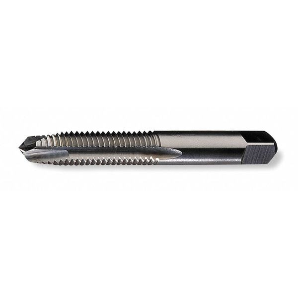 Widia Spiral Point Tap, M3.5-0.6, Plug, Metric Coarse, 2 Flutes, Uncoated - 13373