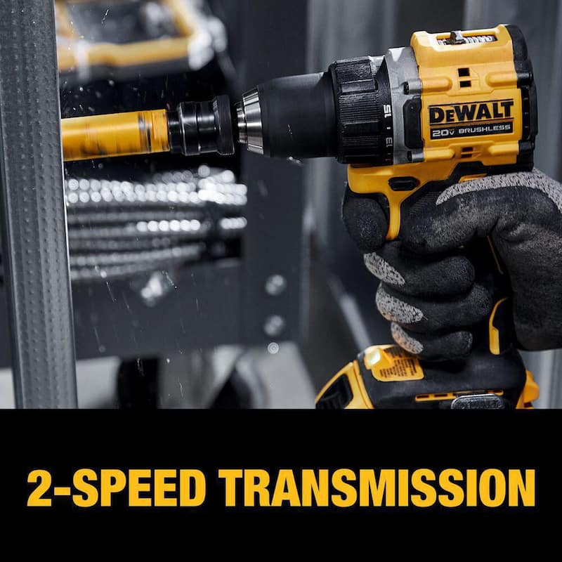 Kit combinado inalámbrico DEWALT ATOMIC de 20 voltios con batería de iones de litio MAX (2 herramientas) con (2) baterías de 2.0Ah, cargador y bolso - DCK225D2.