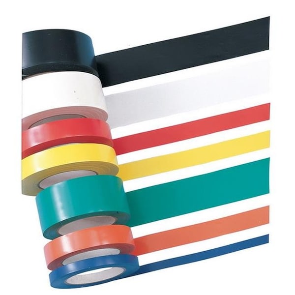 Champion Sports Cinta para piso de vinilo de 2 pulgadas x 36 yardas; Verde - 2X36FTGN