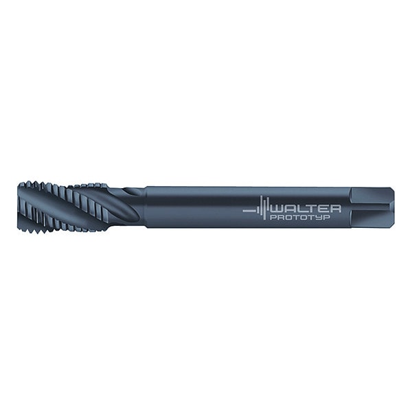 Walter Spiral Flute Tap, M24-2.00, Plug, Metric Fine, 5 Flutes, Steam Oxide - M21563-M24X2