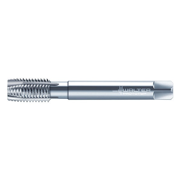 Walter Spiral Point Tap, M48-5, Taper, Metric Coarse, 4 Flutes, Uncoated - P20360-M48