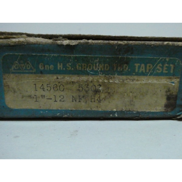 Greenfield 1-12NF H4 1IN PIPE BOLT TAP, 3PK - 14560 5303