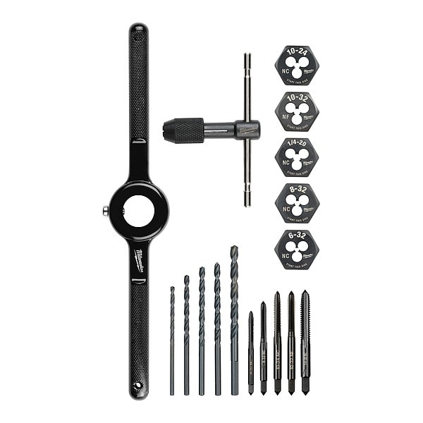 Milwaukee Tool 17PC SAE Tap and Die Set - 49-22-5600
