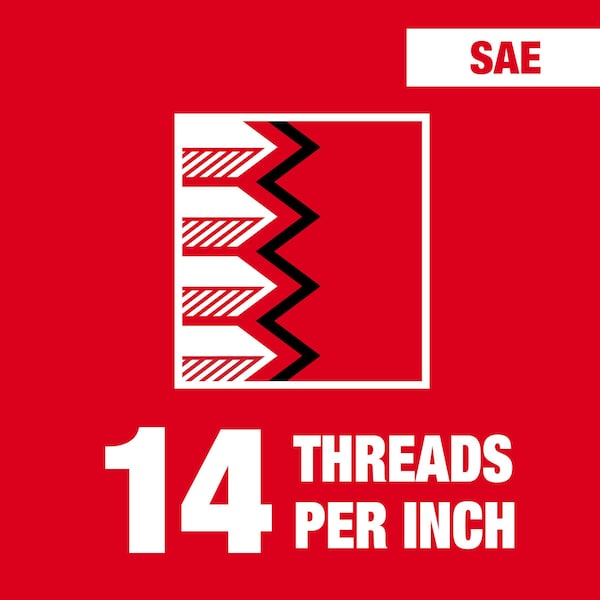 Milwaukee Tool 3/4"-14 NPT Straight Flute Taper Tap - 49-57-5294