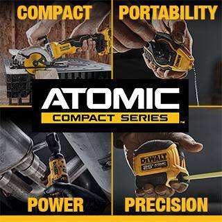 Kit de combinación inalámbrico DEWALT de 20 voltios máximo de iones de litio (2 herramientas) y Herramienta multiusos oscilante inalámbrica de 20 voltios MAX Brushless ATOMIC - DCK226D2WCS354B