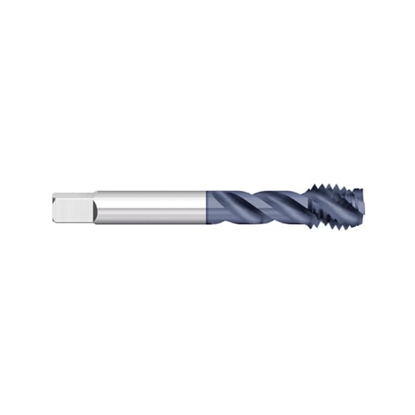 Kodiak Cutting Tools M3X0.5 Spiral Flute Semi-Bottoming Tap Metric ALTIN Coated - 5514696