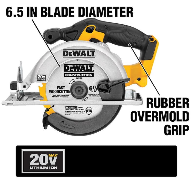Juego de herramientas inalámbricas DEWALT 20V MAX de 10 herramientas con (2) baterías de 20V 2.0Ah, cargador y bolsa - DCK1020D2