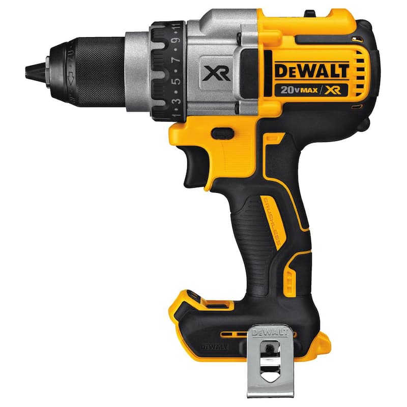 Juego de herramientas inalámbricas sin escobillas DEWALT 20V MAX XR para taladro de martillo/impacto con 2 herramientas, con (2) baterías de 20V 4.0Ah y cargador - DCK299M2