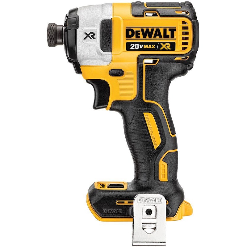 Juego de herramientas inalámbricas sin escobillas DEWALT 20V MAX XR para taladro de martillo/impacto con 2 herramientas, con (2) baterías de 20V 4.0Ah y cargador - DCK299M2