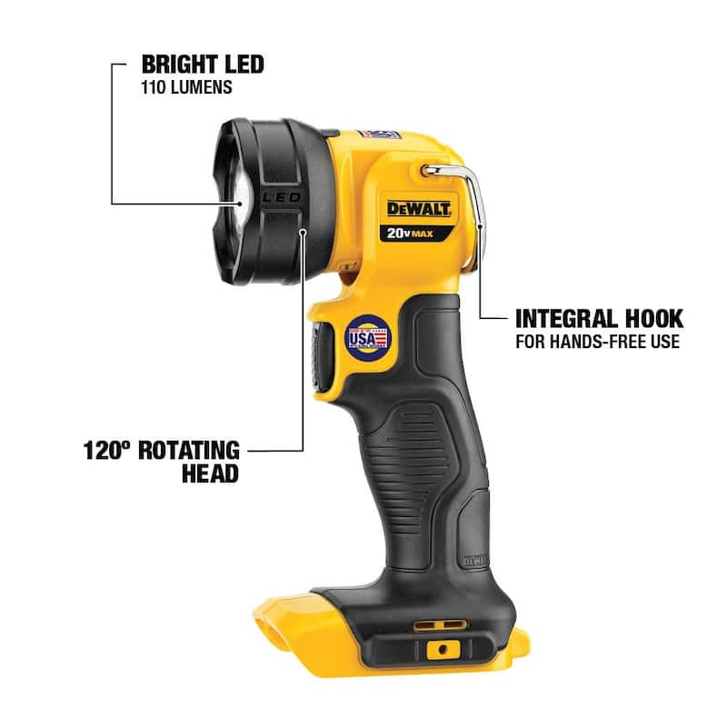 Kit Combo inalámbrico de 6 herramientas DEWALT 20V MAX con (2) baterías de 20V 5.0Ah y cargador - DCK694P2